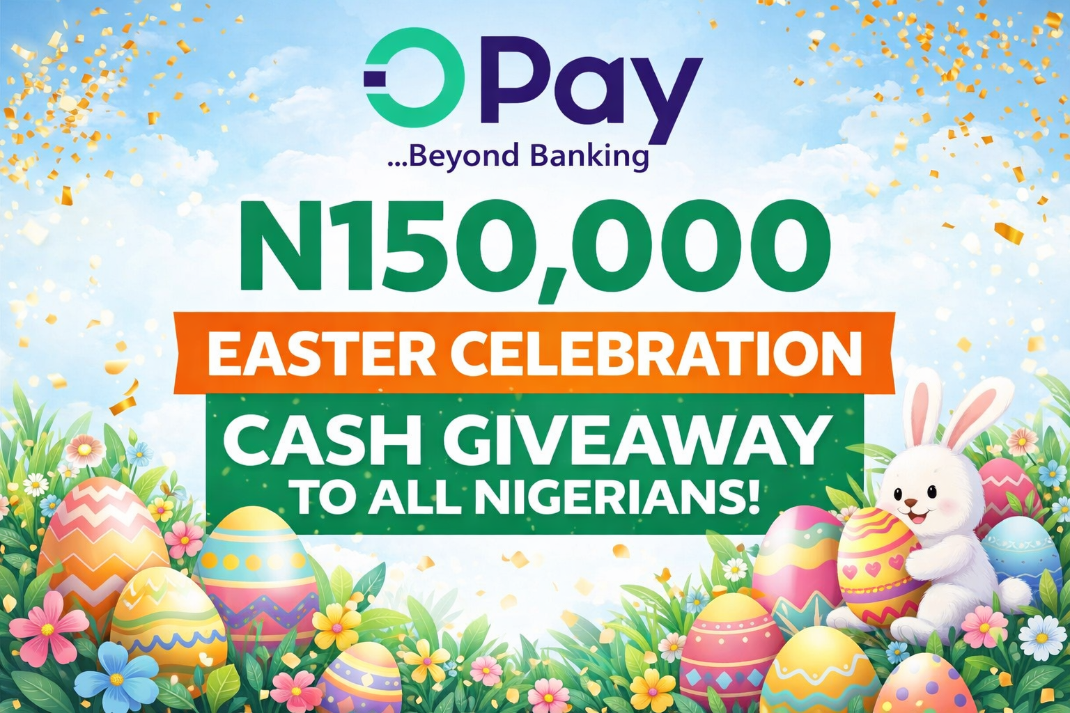 OPay Easter Giveaway